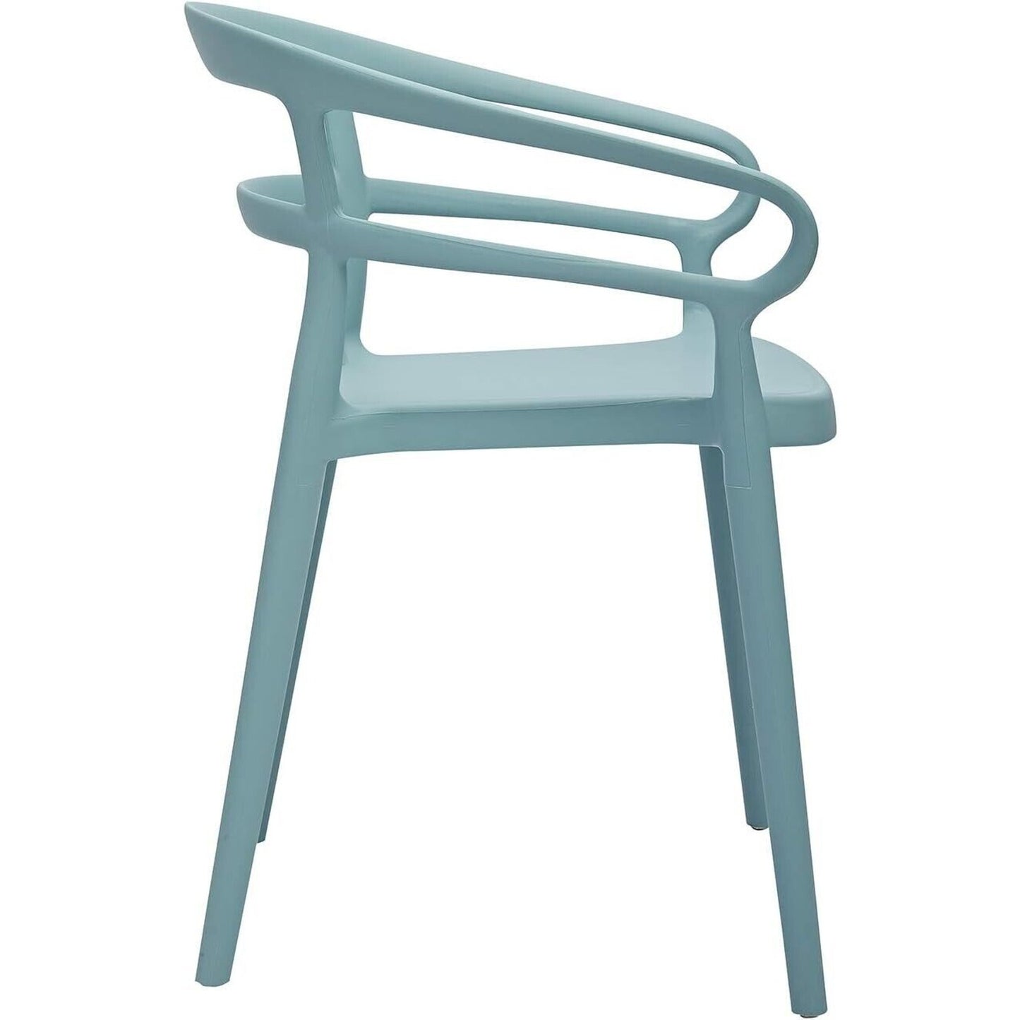 Amazon Basics Curved Back Dining Chairs Set of 2 | Stretch Your Dollar
