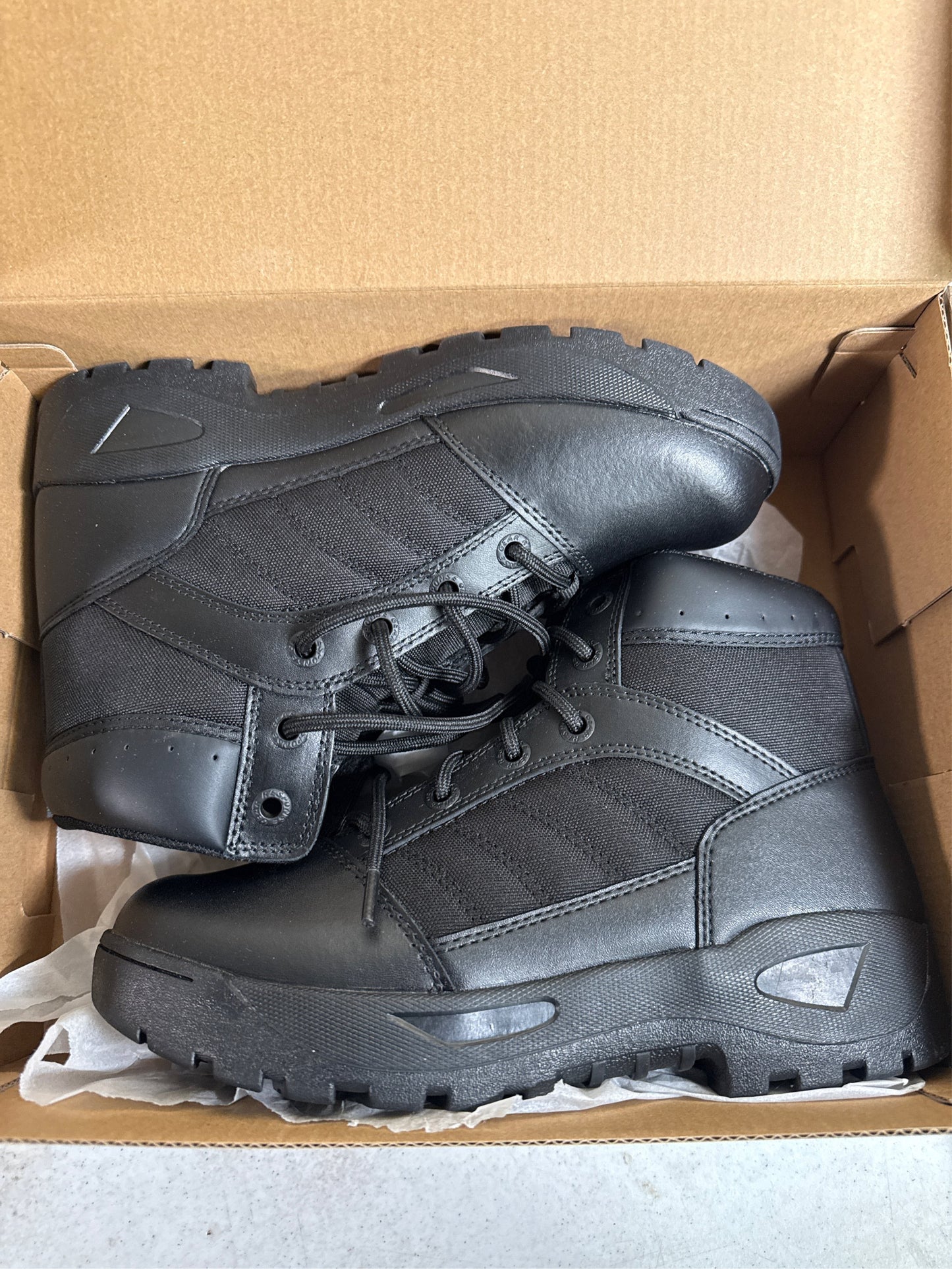 Response Gear Men's Delivery 3.0 6-Inch Service Boots - Black, Size 8