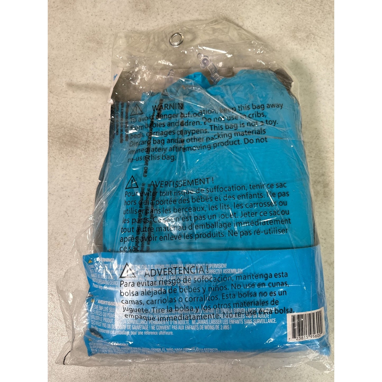 Swimline 3-Ring Wading Pool - 60" Diameter, Easy Setup & Heavy-Duty Vinyl