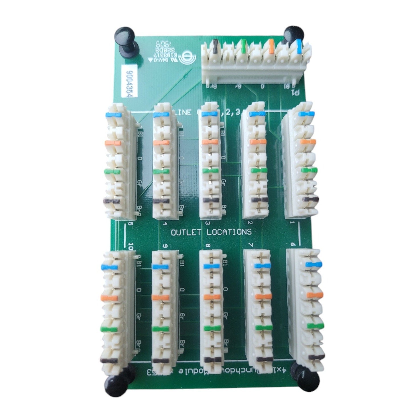 On-Q/Legrand 4X10 Punchdown Telecom Module 7553 - TM7553