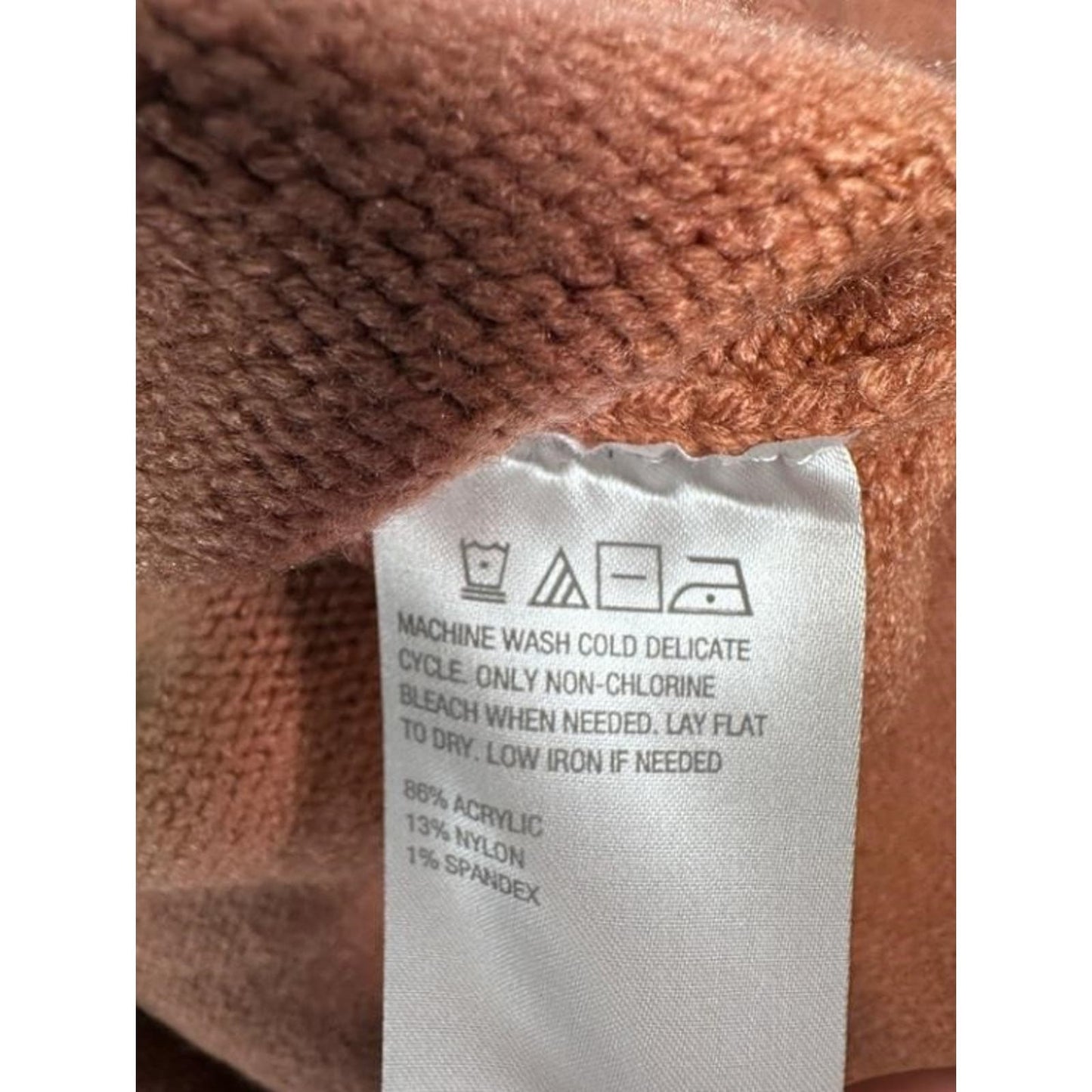 G by Giuliana Black Label Women's Size 2X/3X Light Cedar High Low Sweater Poncho