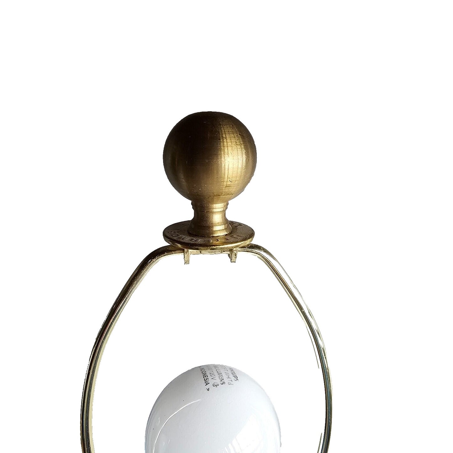 Bradburn Gallery Hand Painted Rosewood Lamps Pair