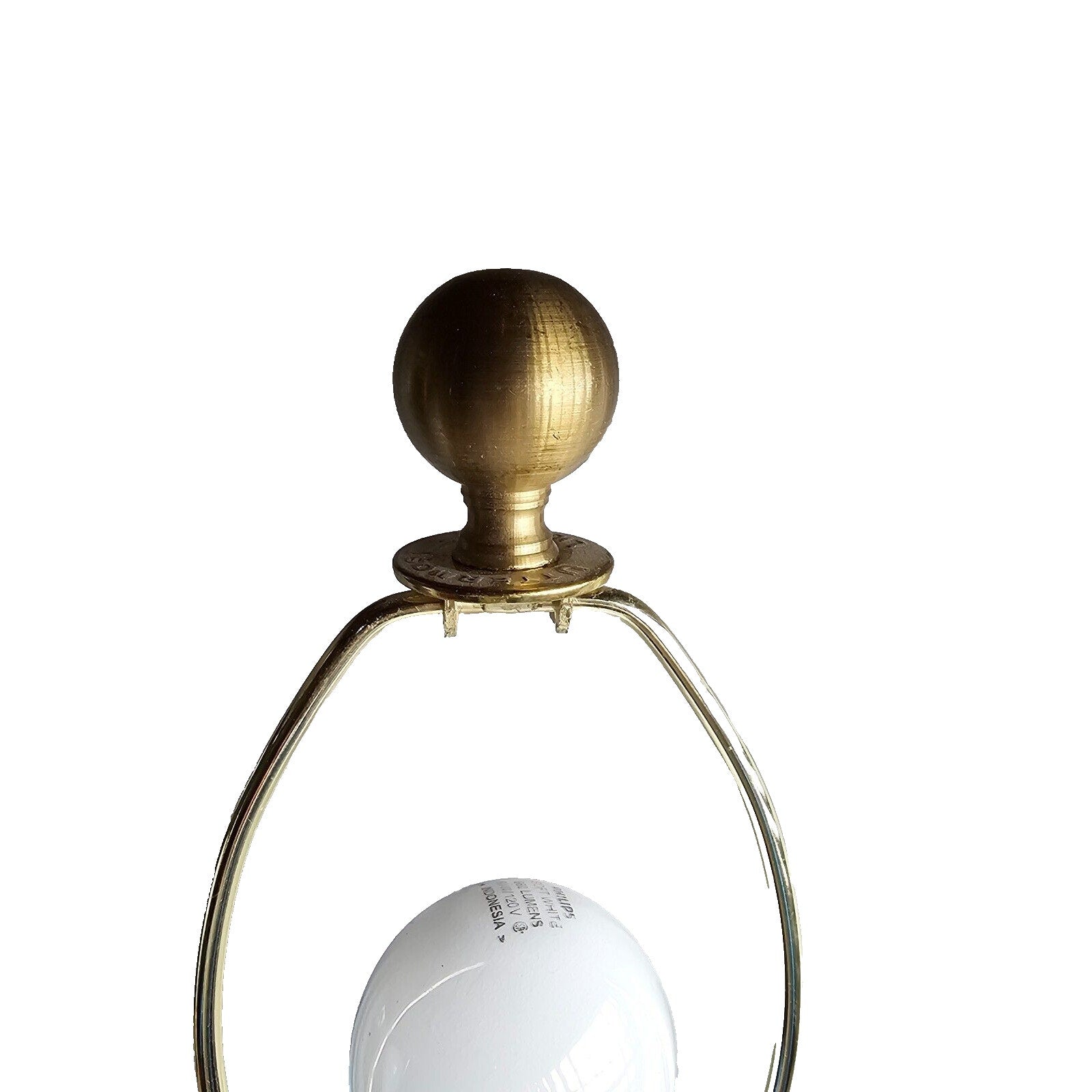 Bradburn Gallery Hand Painted Rosewood Lamps Pair