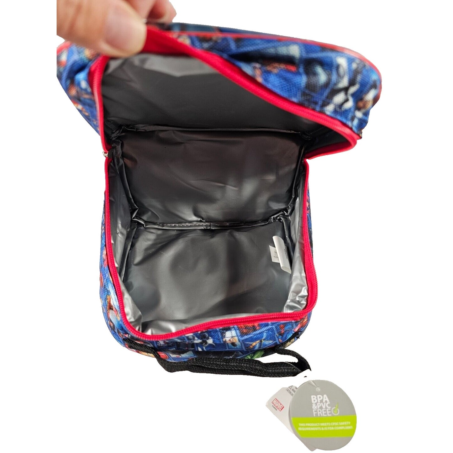 Marvel Avengers, Soft Insulated Dual Compartment Lunch Box