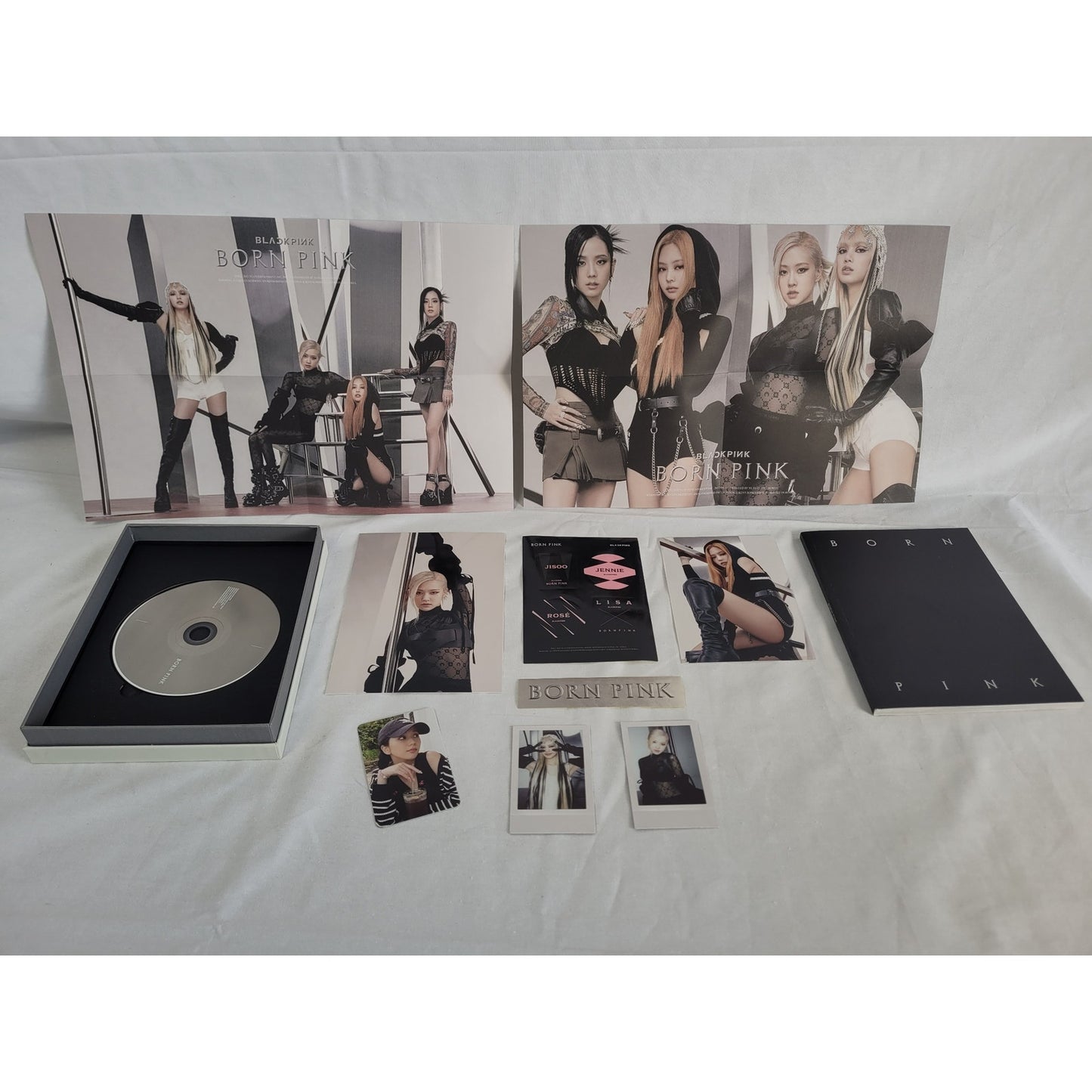 BORN PINK by BLACKPINK, CD Boxset Version C / Gray, Korean Pop K-Pop, Not Sealed
