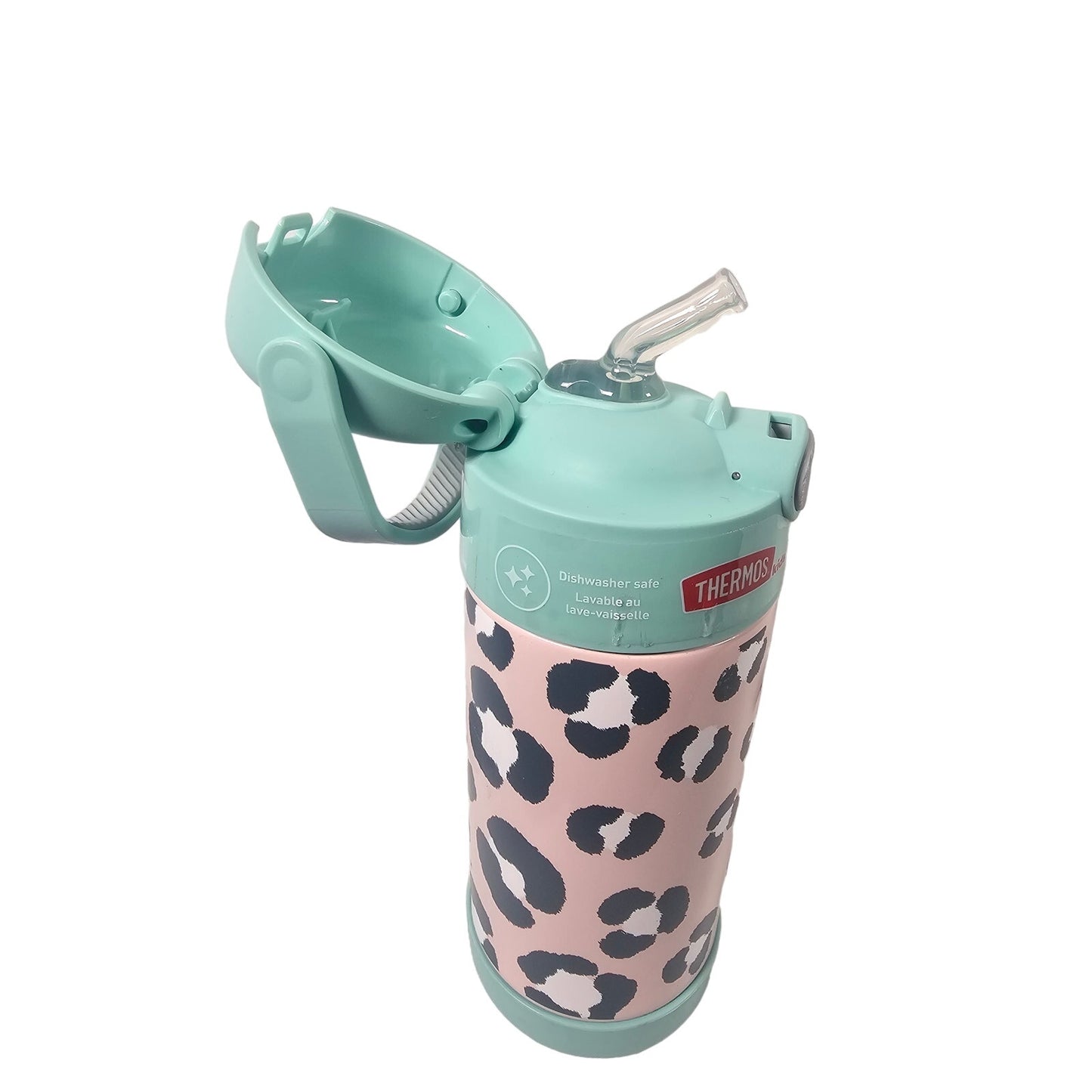 Thermos 12oz Funtainer Water Bottle- Animal Print