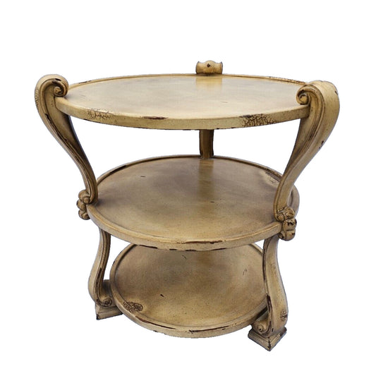 Hickory Chair Co. 3 Tier Accent Table