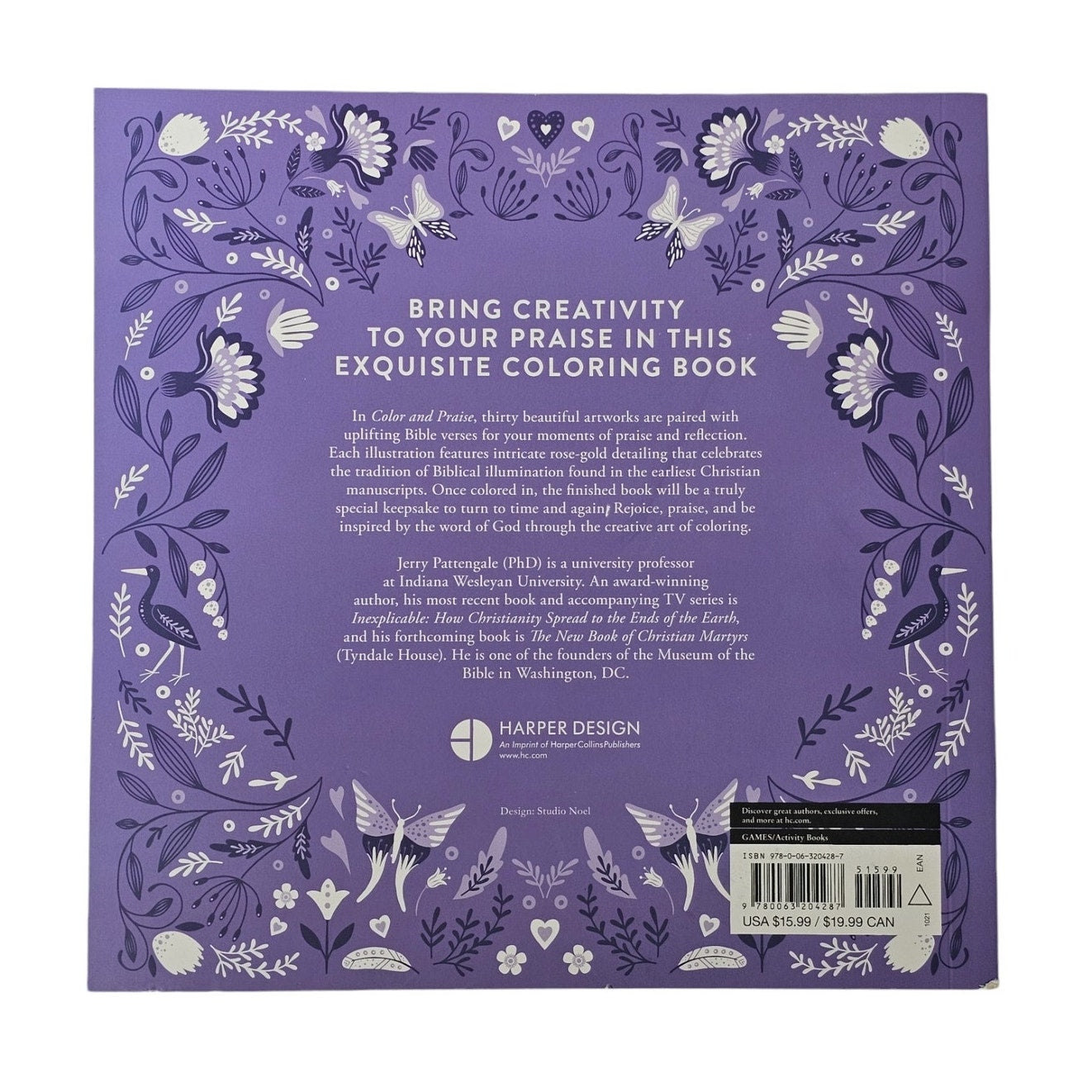 Color and Praise: A Biblical Coloring Book for Rejoicing & Reflection Paperback