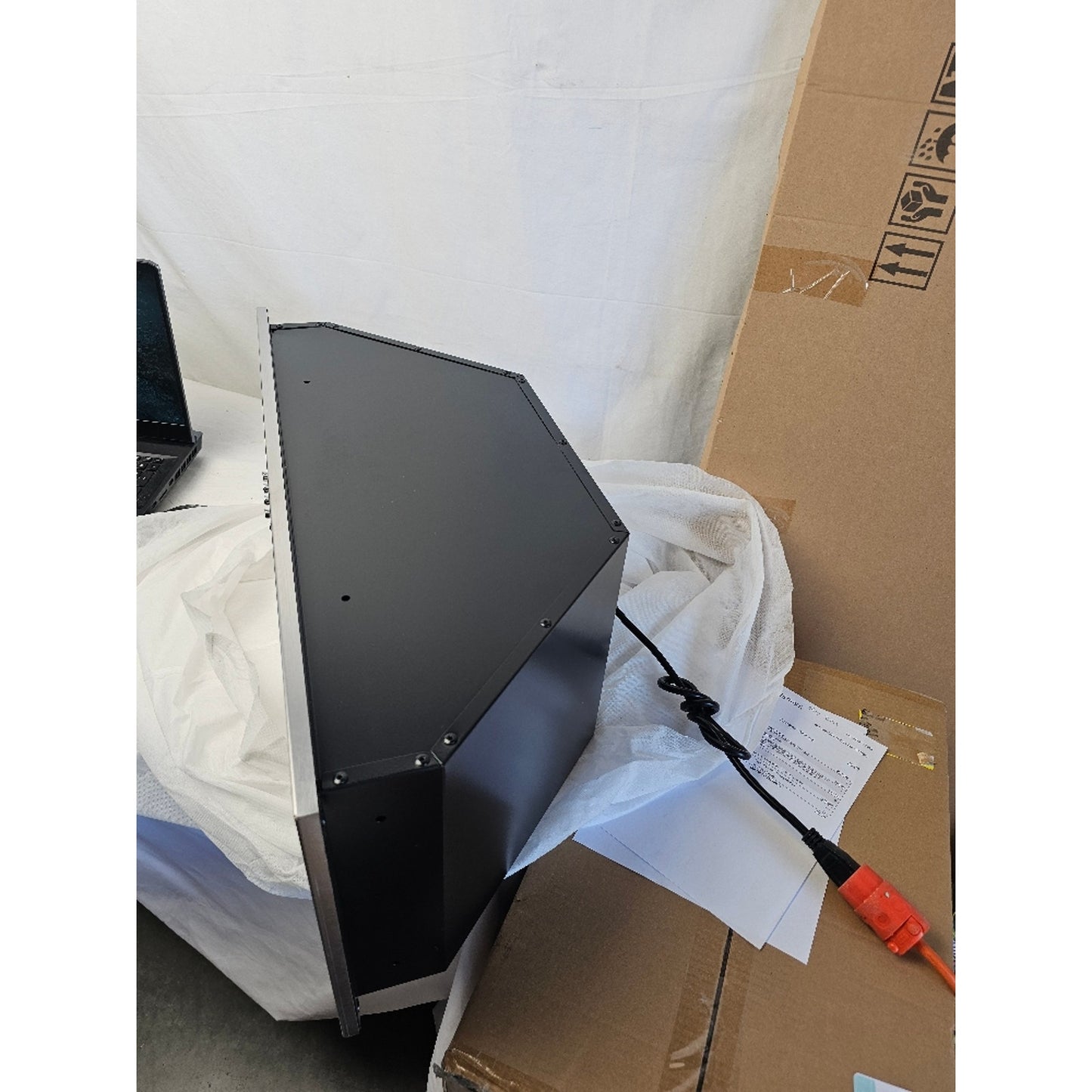 MCBON 30" Range Hood Insert, 600 CFM, Ducted/Ductless, Black Stainless