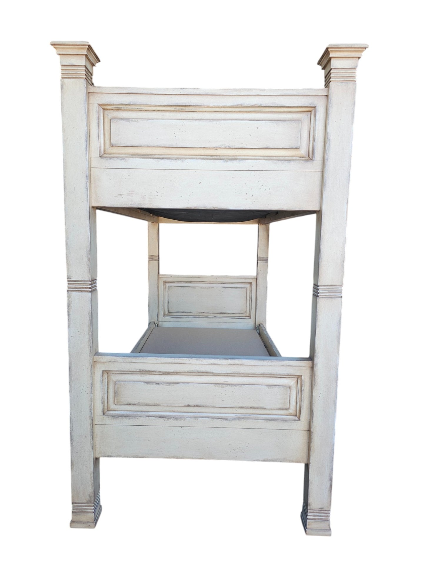 Old Biscayne Designs Custom Made Twin Over Twin Bunk Bed High Quality Solid Wood