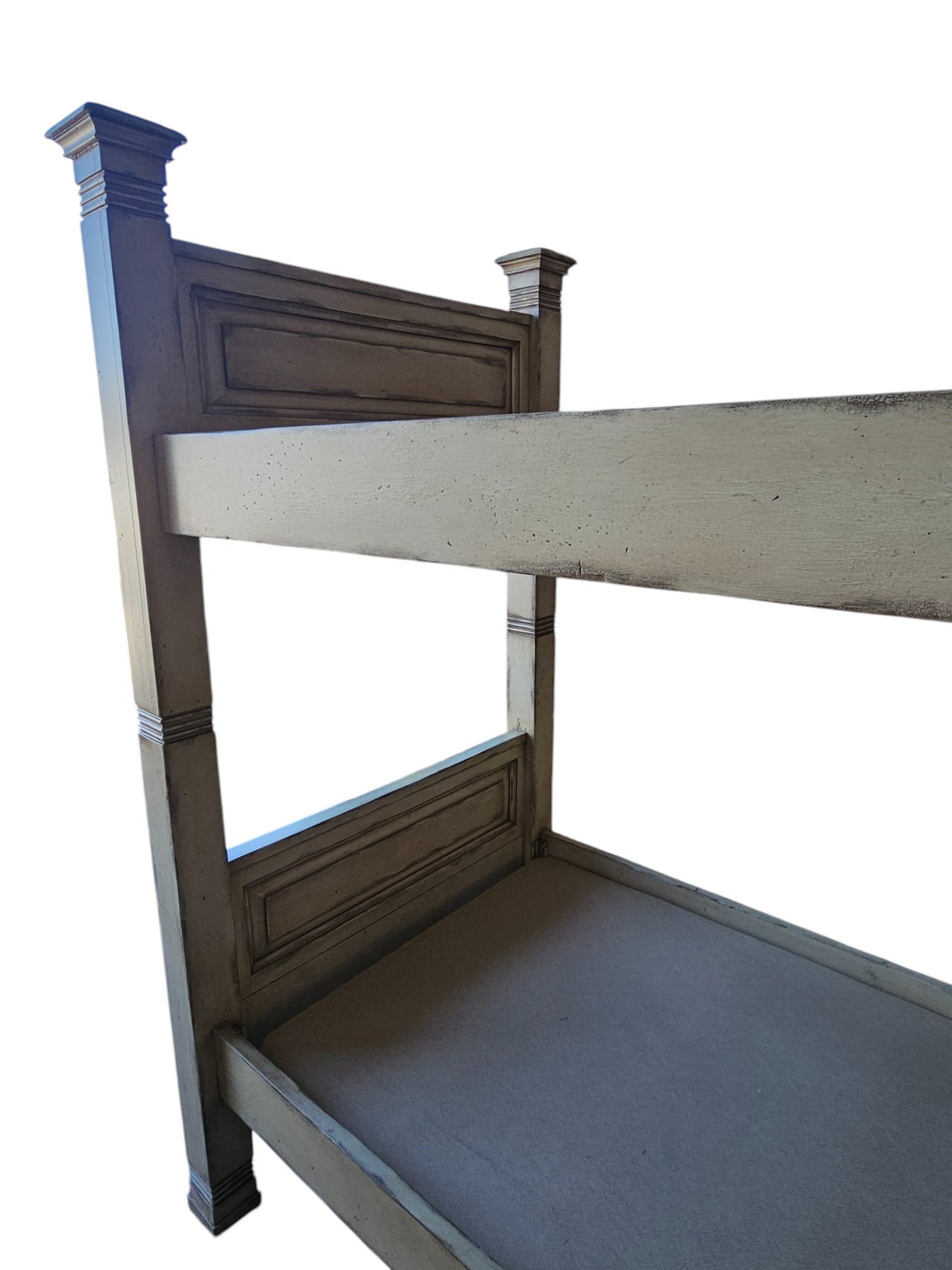 Old Biscayne Designs Custom Made Twin Over Twin Bunk Bed High Quality Solid Wood