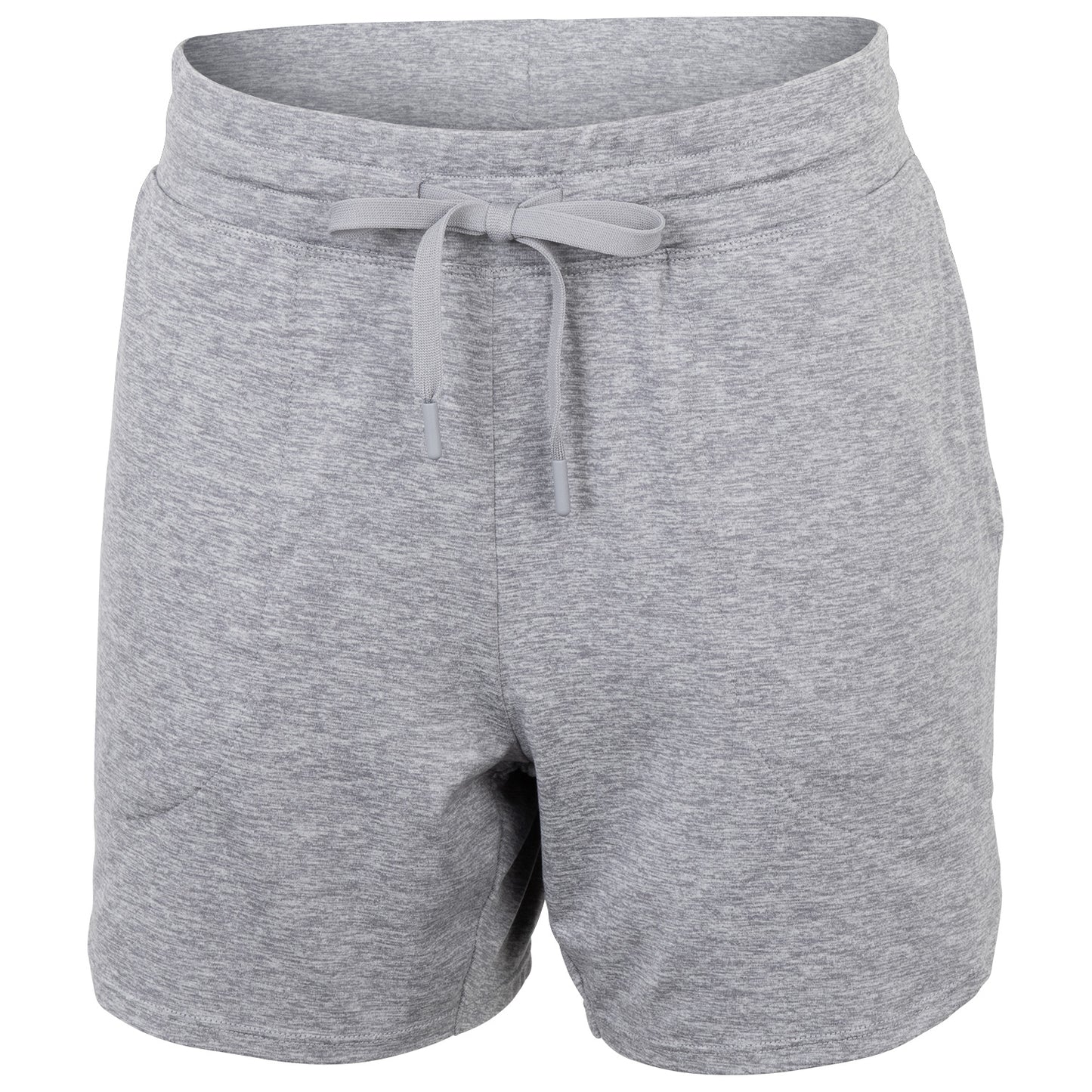 Free Country Women's Cloud Knit Shorts - Grey, Size Large