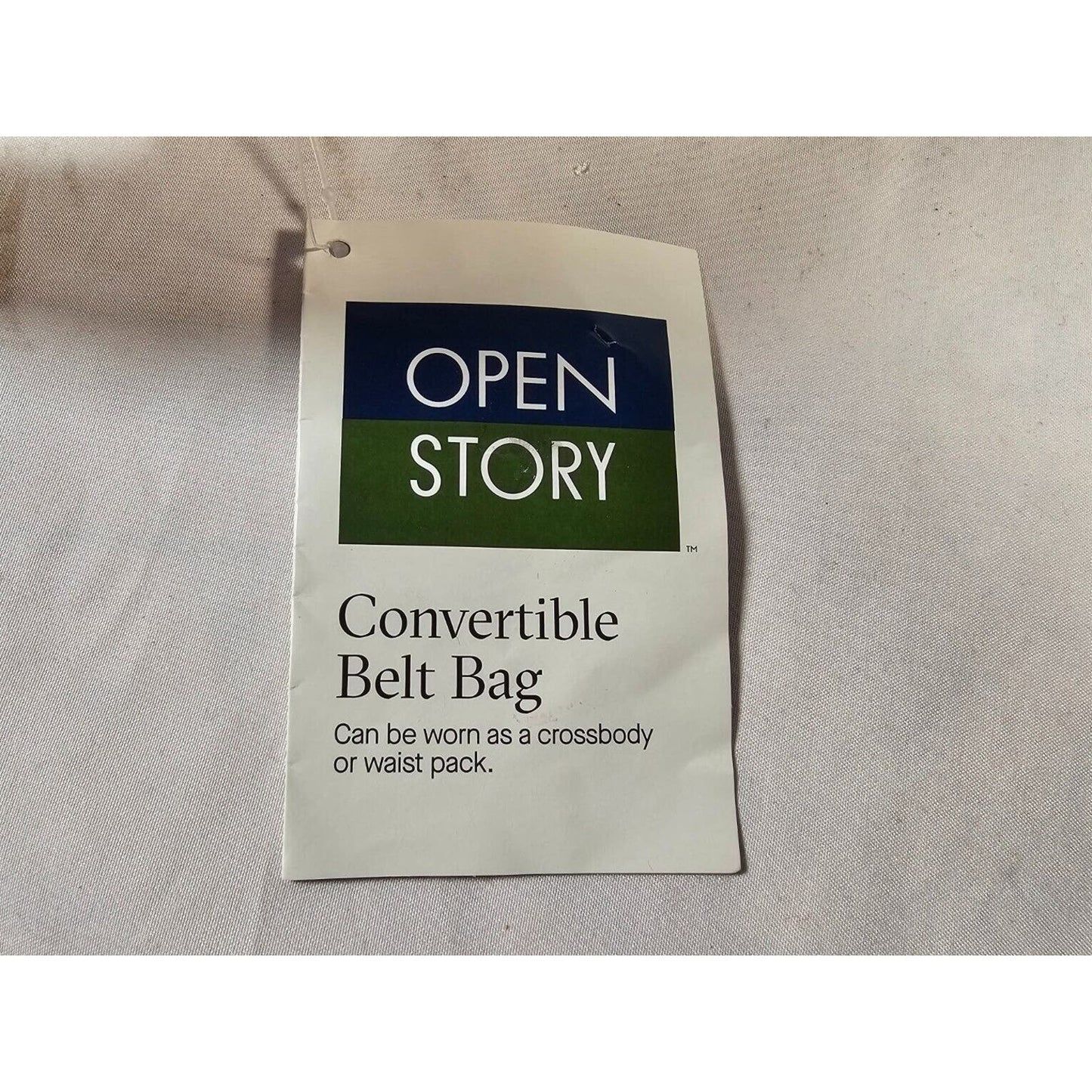 Lavender Convertable Belt Bag, Waist Pack, Fanny Pack, 2 Pockets -Open Story