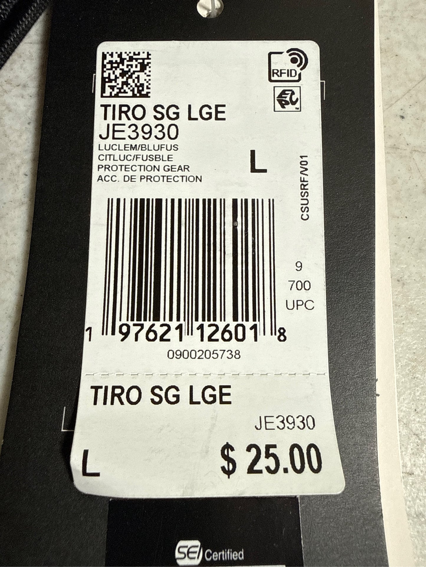 Adidas Tiro League Soccer Shin Guards - Lucid Lemon/Blue Fusion, Large