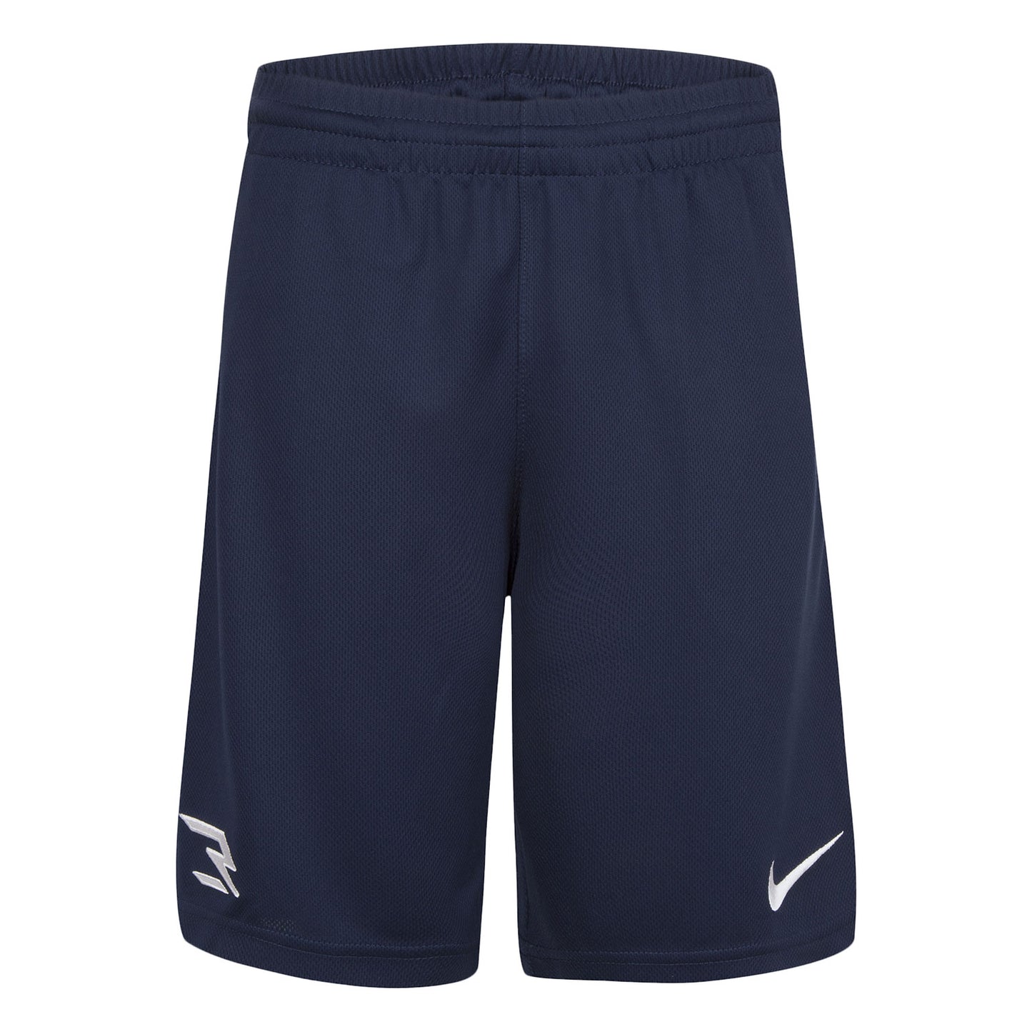 Nike 3BRAND by Russell Wilson Boys' Mesh Athletic Shorts - Obsidian, Size Medium