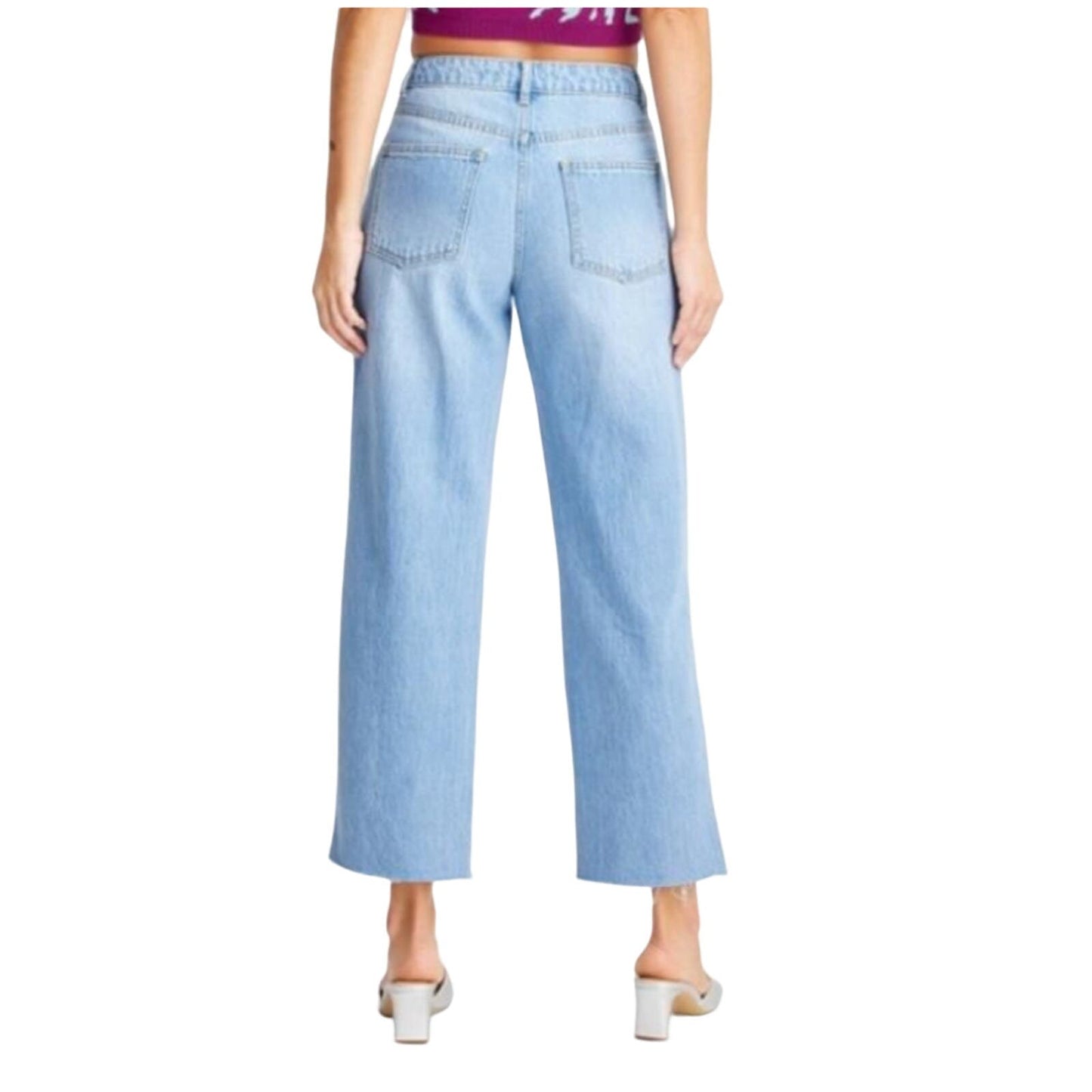 Gabriella Karefa - Johnson Jeans High Rise Light Blue, Size Womens 8
