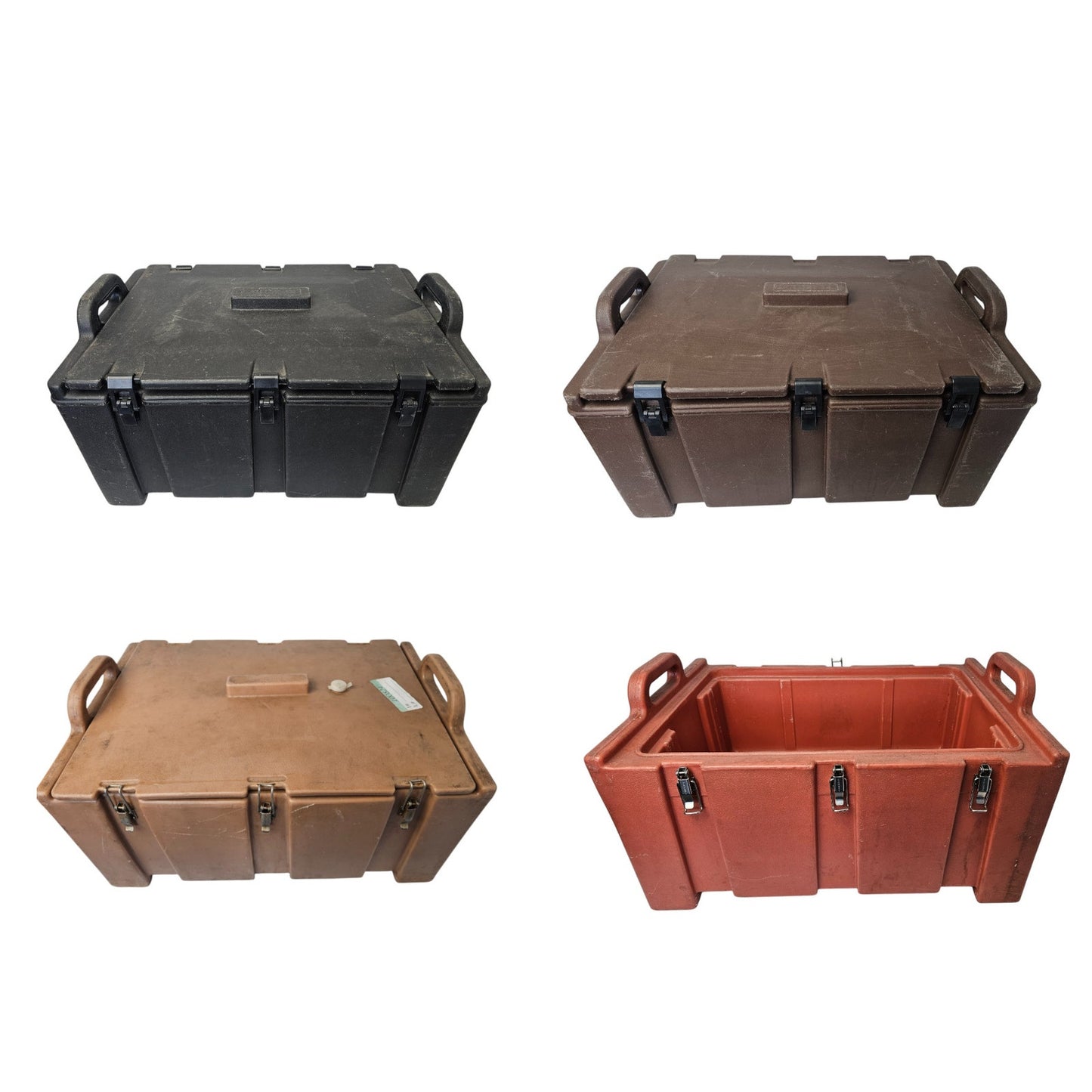 40 Qt Cooler / Insulated Food Carrier, Molded Handles Cambro & Carlisle 4 count