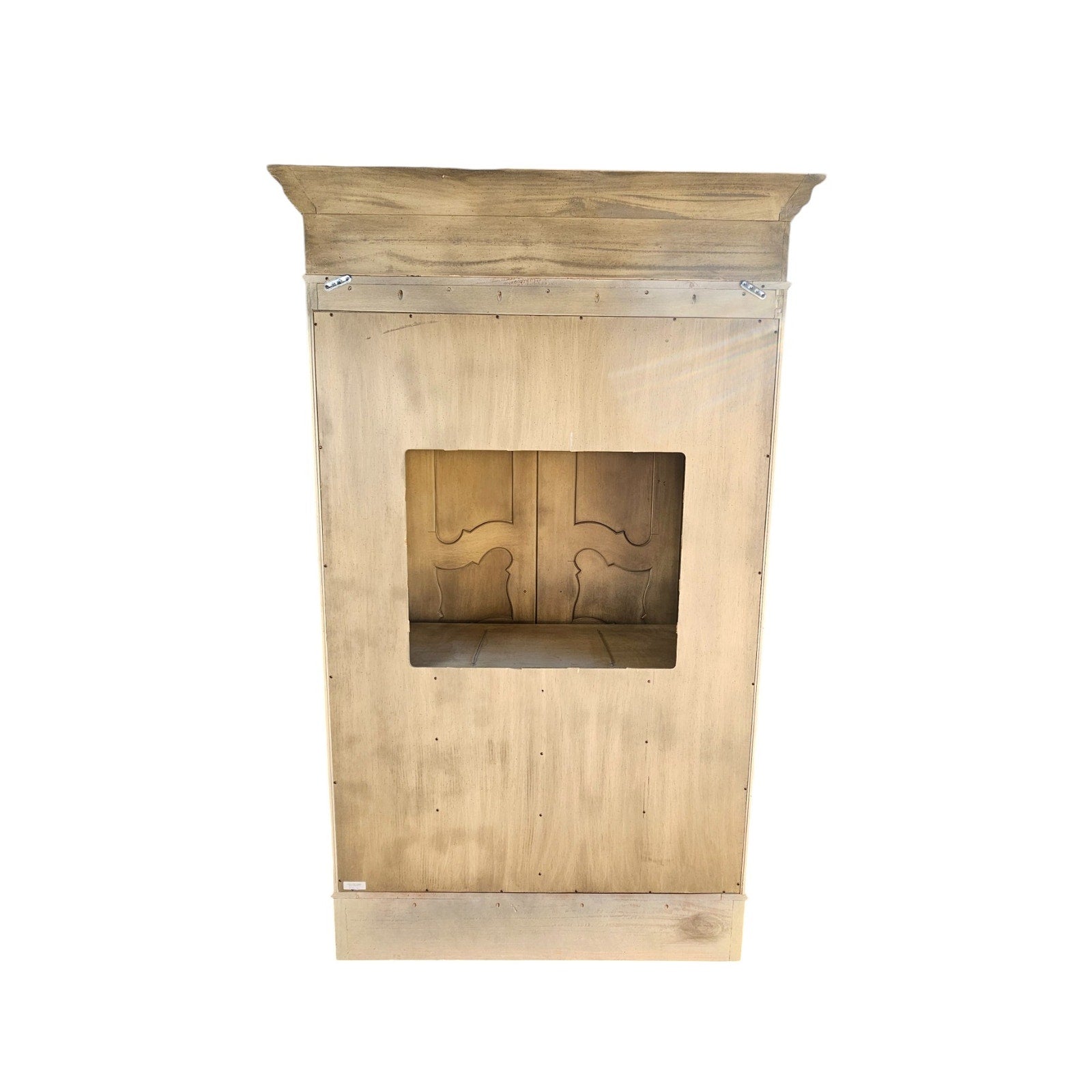 Vintage Hickory Chair Armoire Hutch Cabinet | Stretch Your Dollar