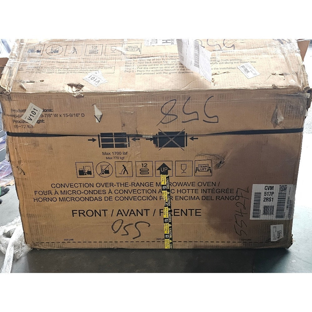 Cafe 1.7-cu ft 950-Watt Air Fry 29.9-in Over-the-Range Convection Microwave with