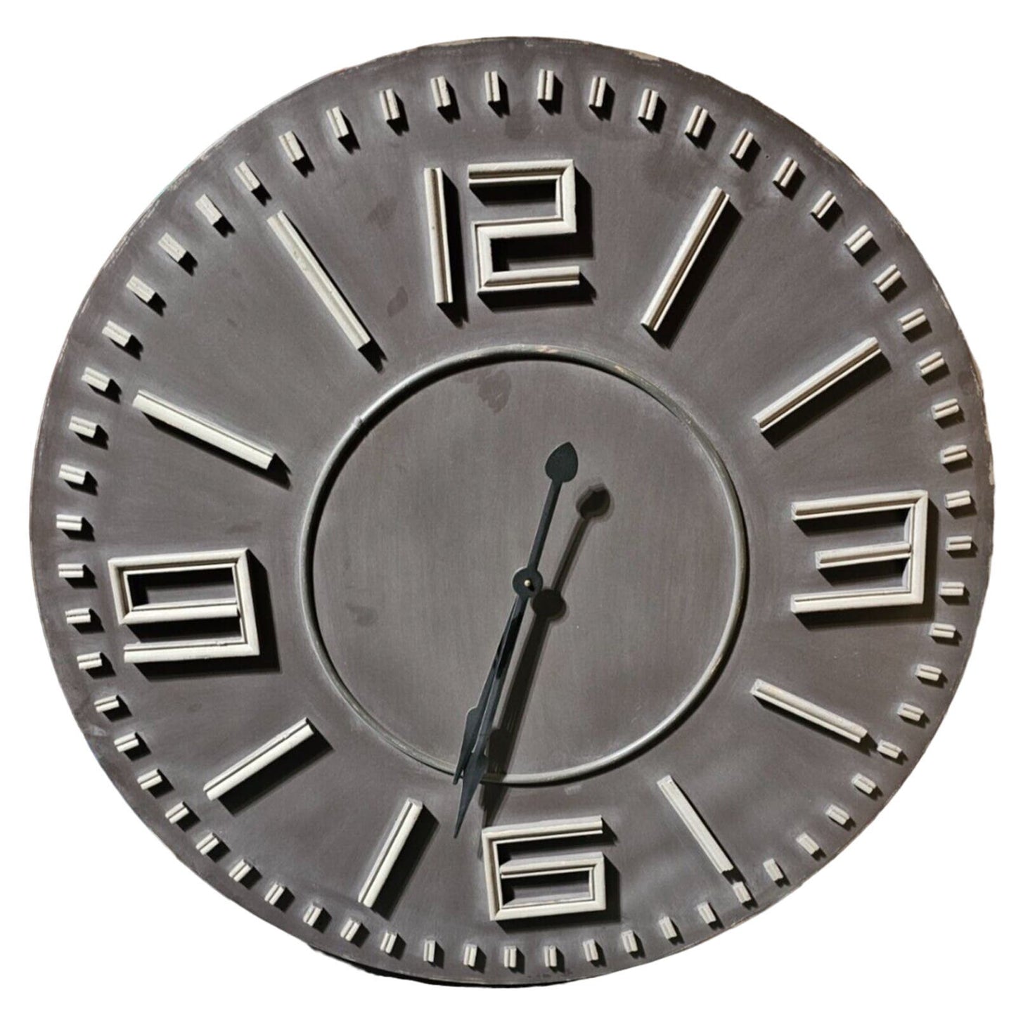 Mercana Devonshire Round Wall Clock Dark Brown