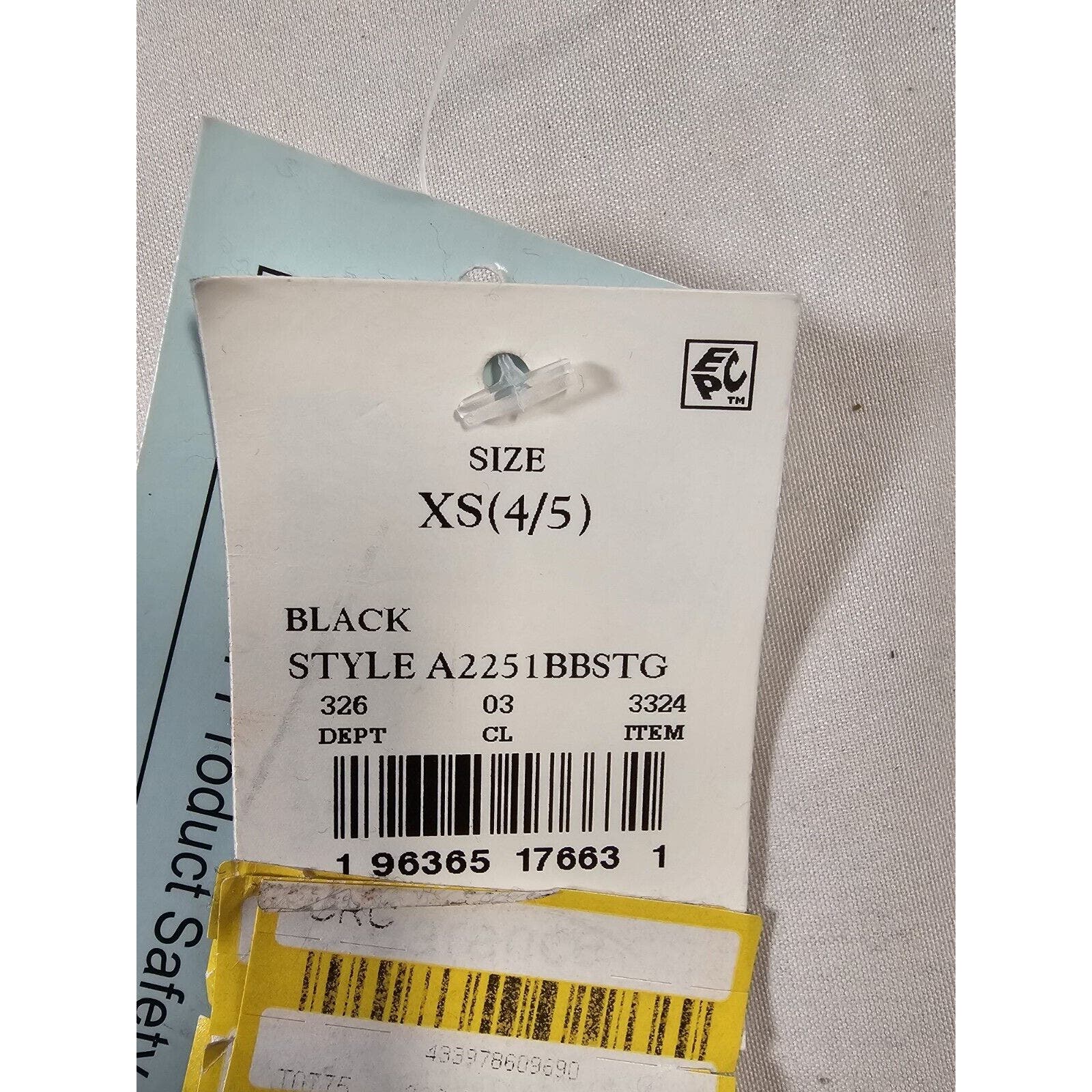 Boys' Black Panther Sleeper Size XS