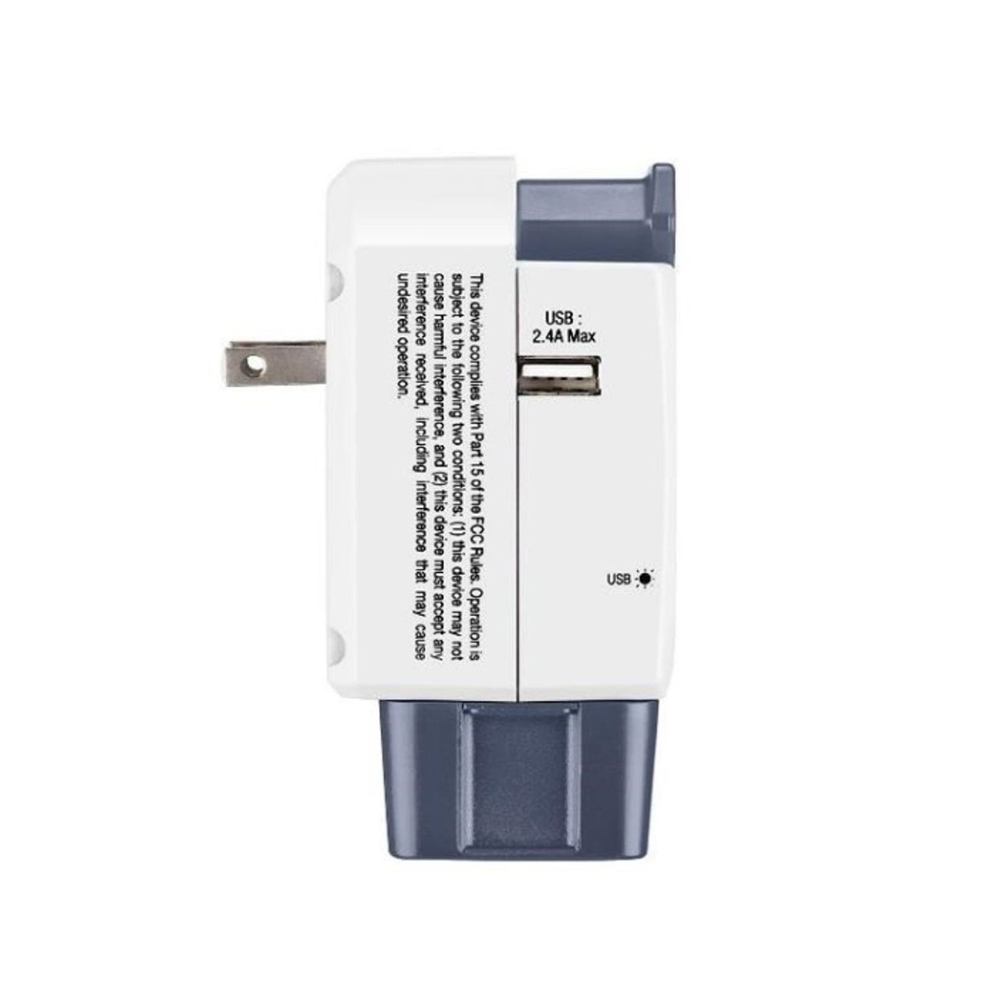 Travel Smart, Conair Adapter with USB Port All-in-One Travel Adapter Worldwide