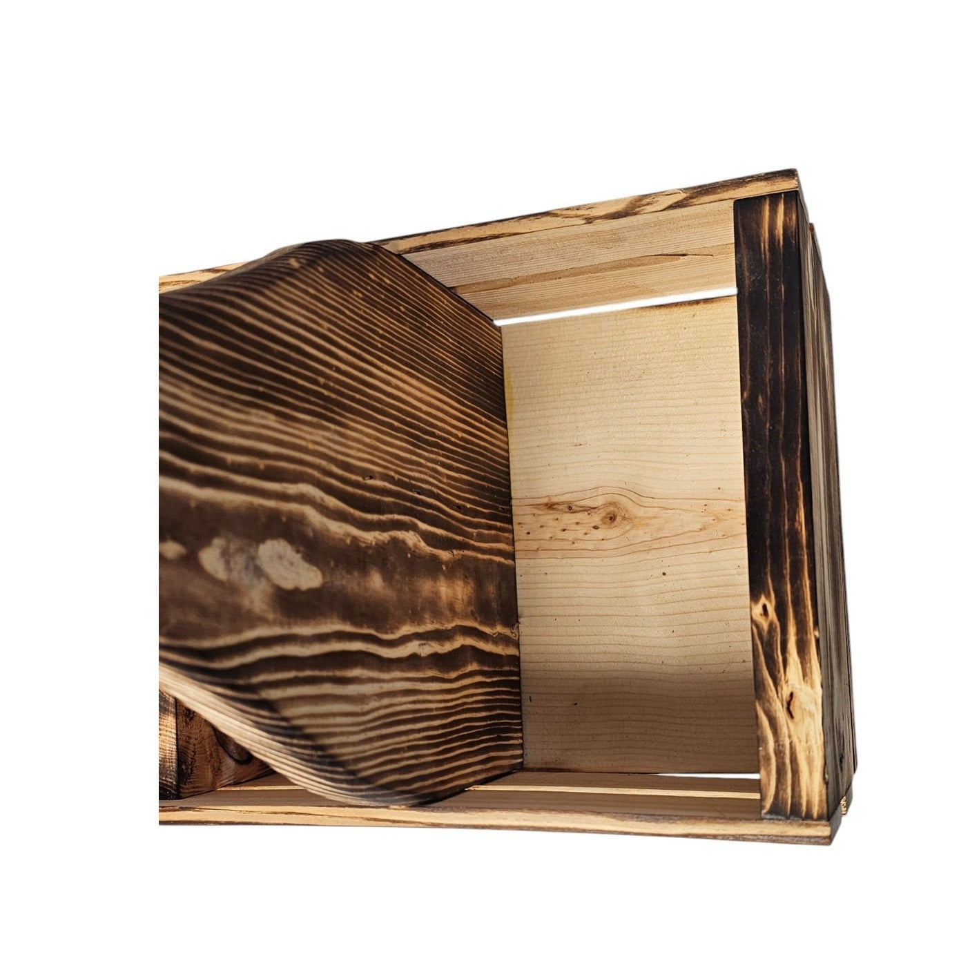 Wooden Picnic BBQ Caddy w/ Paper Towel & Condiment Holder - Made in Utah