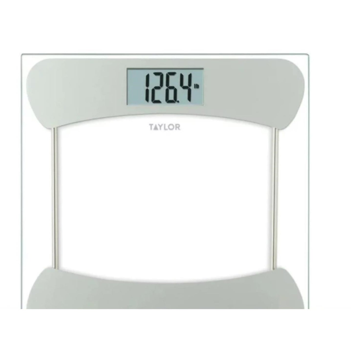 Taylor Digital Clear Glass Stainless Steel Scale with 400 lbs. Capacity