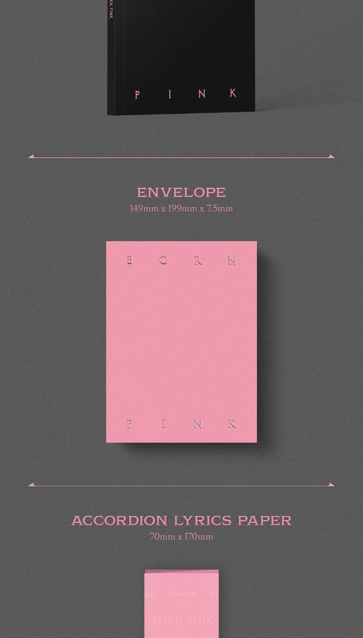 BORN PINK by BLACKPINK (CD, 2022, Pink Version A, Korean Pop K-Pop, New, Sealed)