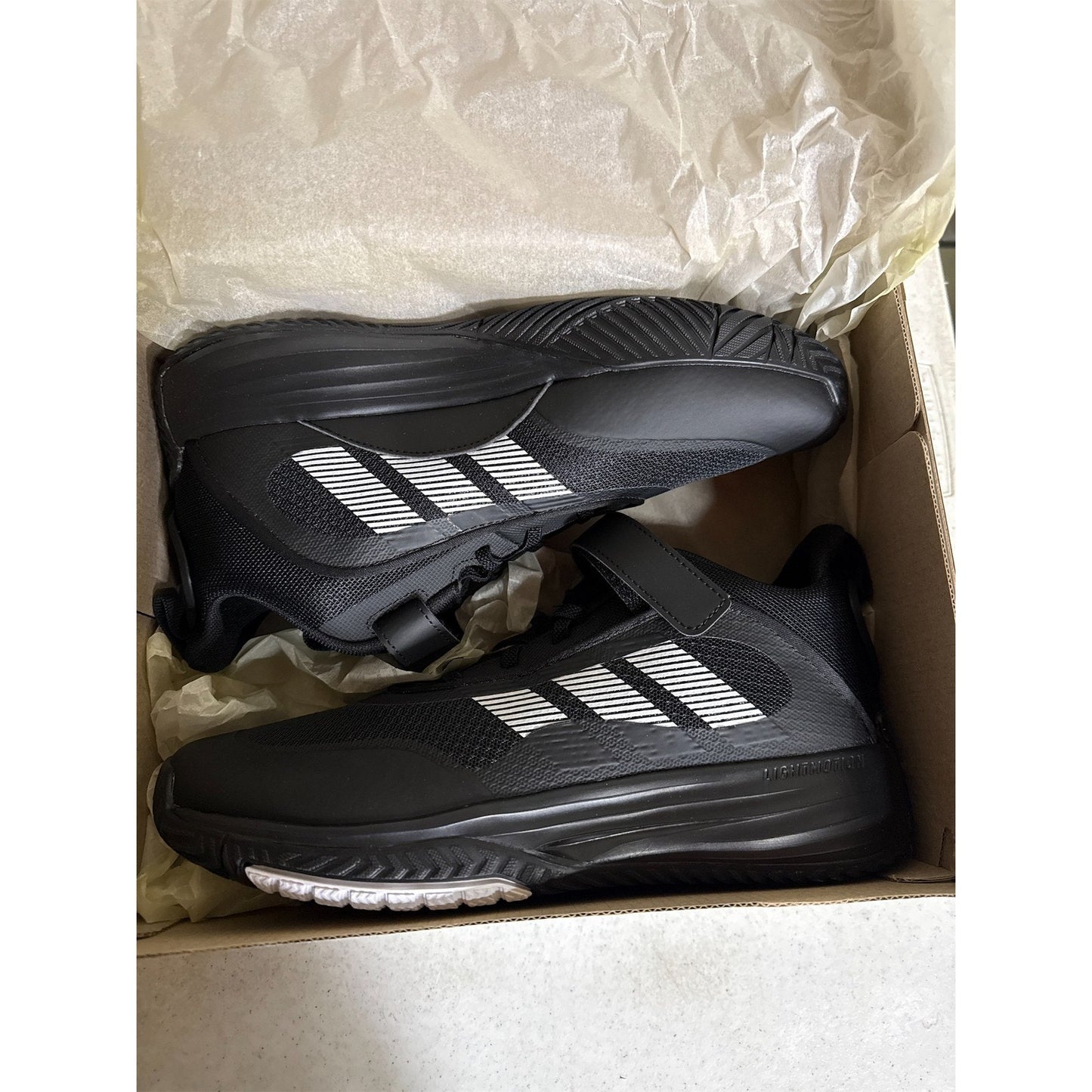 adidas OwnTheGame 3.0 K Boys' Basketball Shoes Size 6