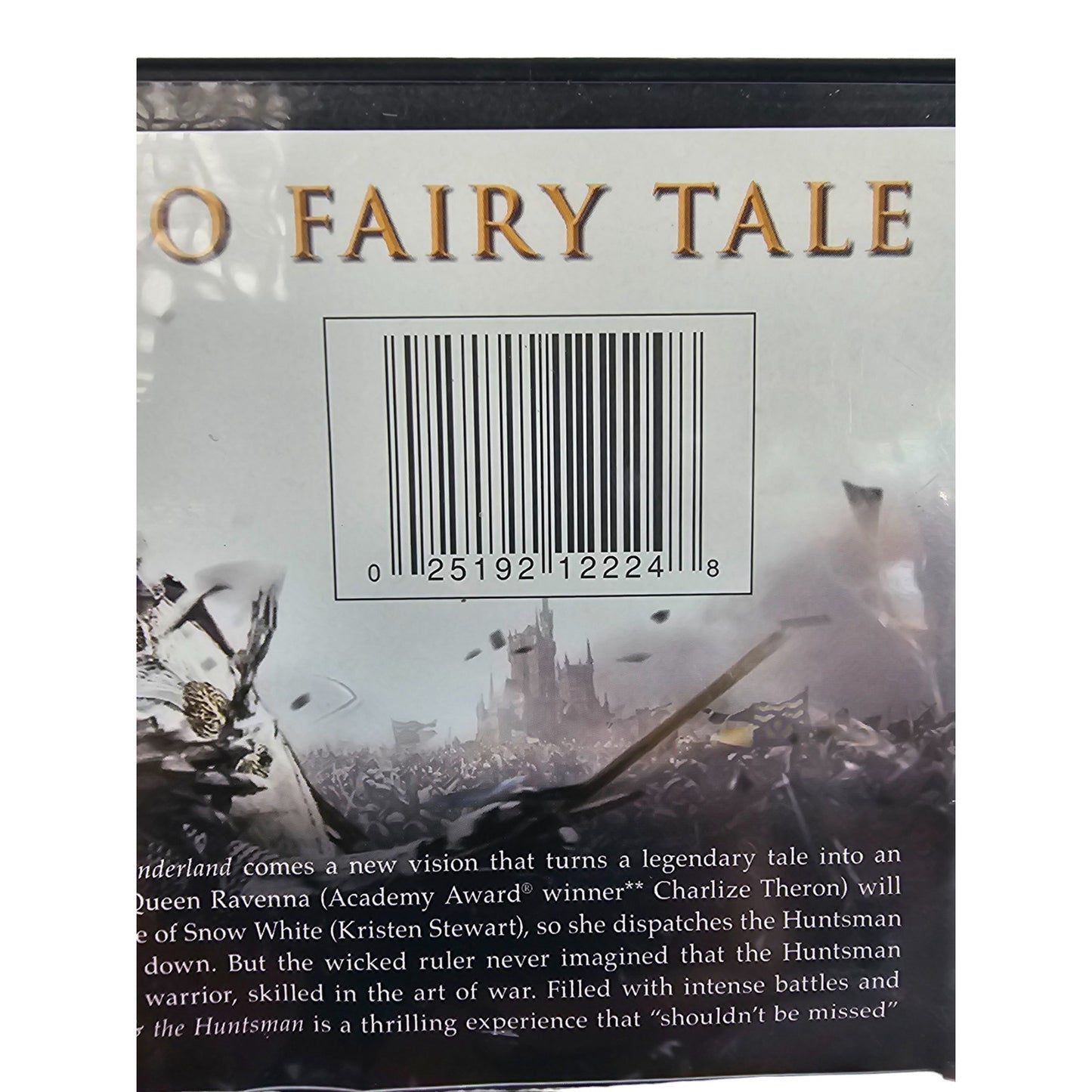 Snow White & The Huntsman DVD