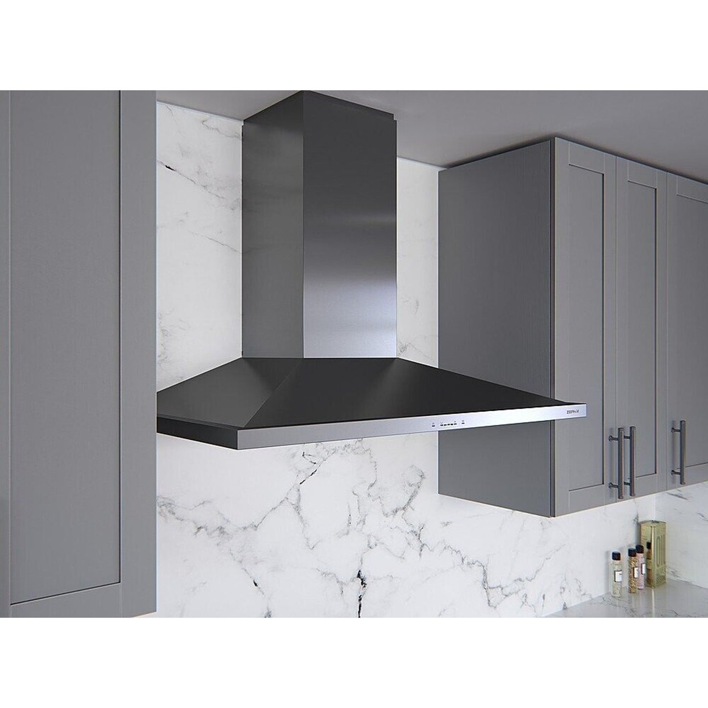 Zephyr - Anzio 30 in. 600 CFM Wall Mount Range Hood - Black Stainless Steel