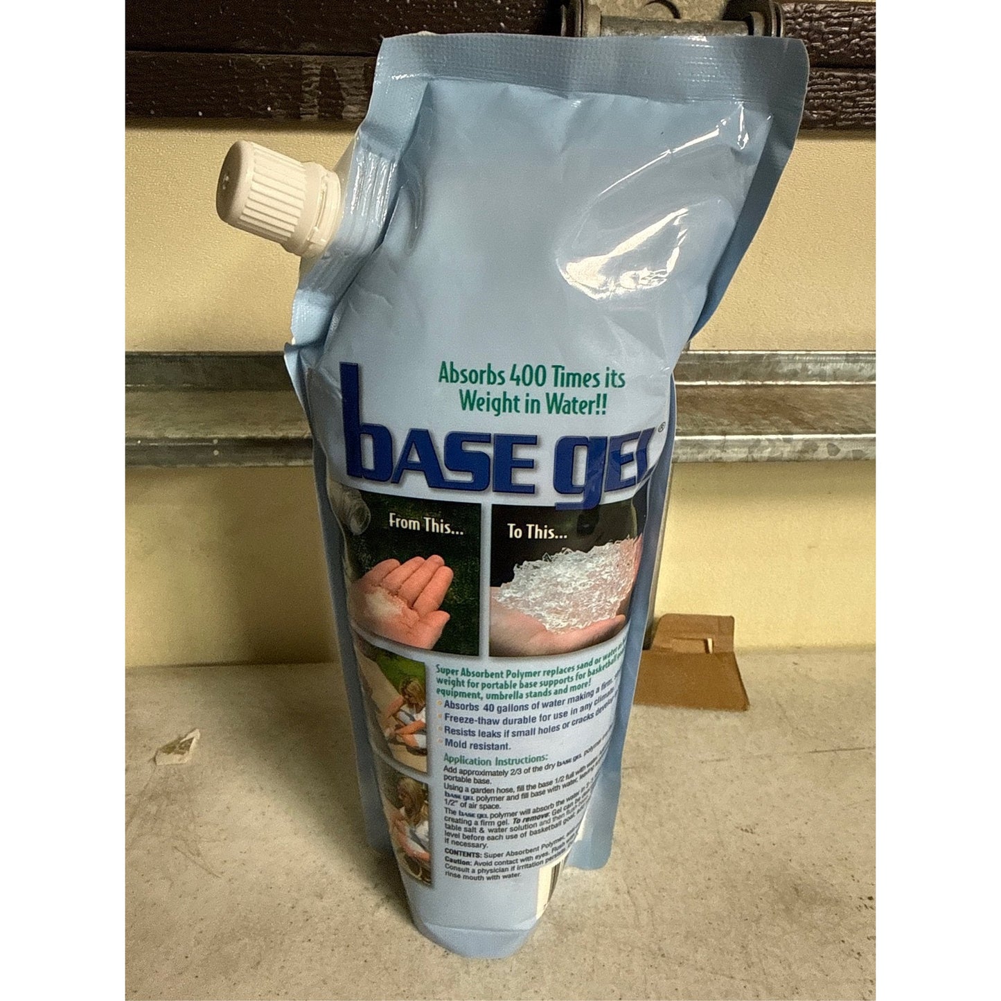 H2Old 16-oz. BaseGel Base Support- Absorbs 40 Gals of Water