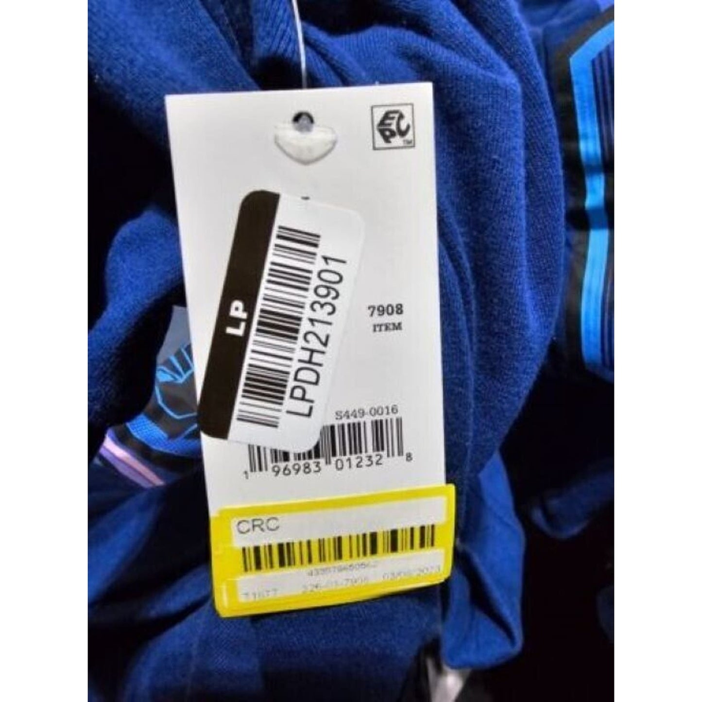 Boys Marvel Black Panther Fleece Sweatshirt, Navy Blue, L