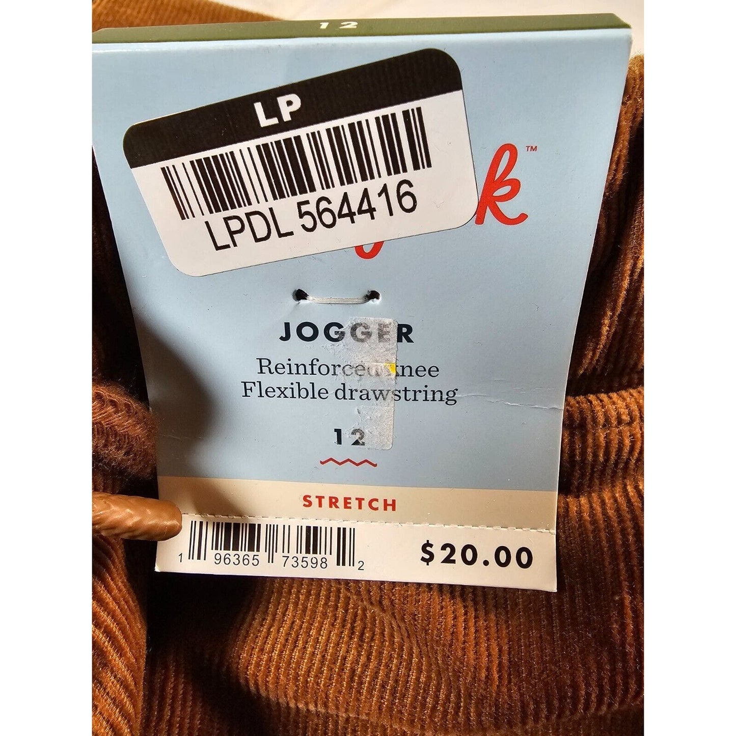 Brown Cat & Jack Relaxed Brown Relaxed Pants