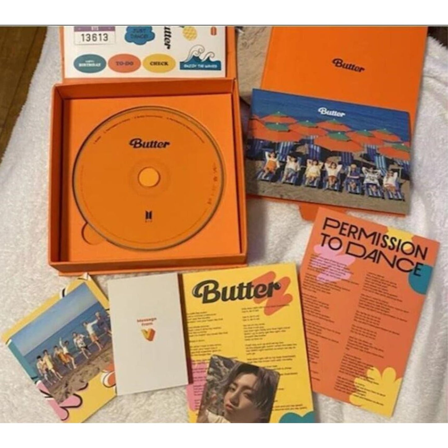 BTS - Butter CD and Photo Book