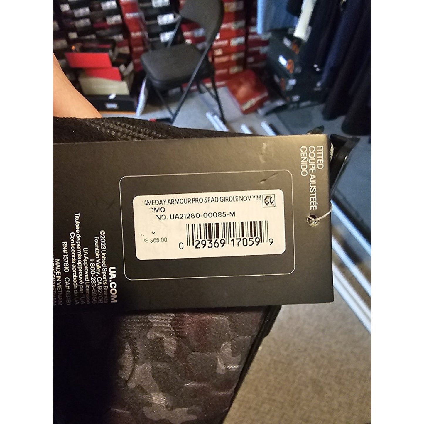 Under Armour Youth Gameday Armour Pro 5-Pad Girdle - Game-Ready Protection- M