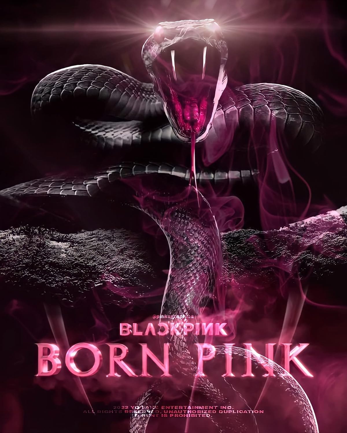 BORN PINK by BLACKPINK (CD, 2022, Pink Version A, Korean Pop K-Pop, New, Sealed)