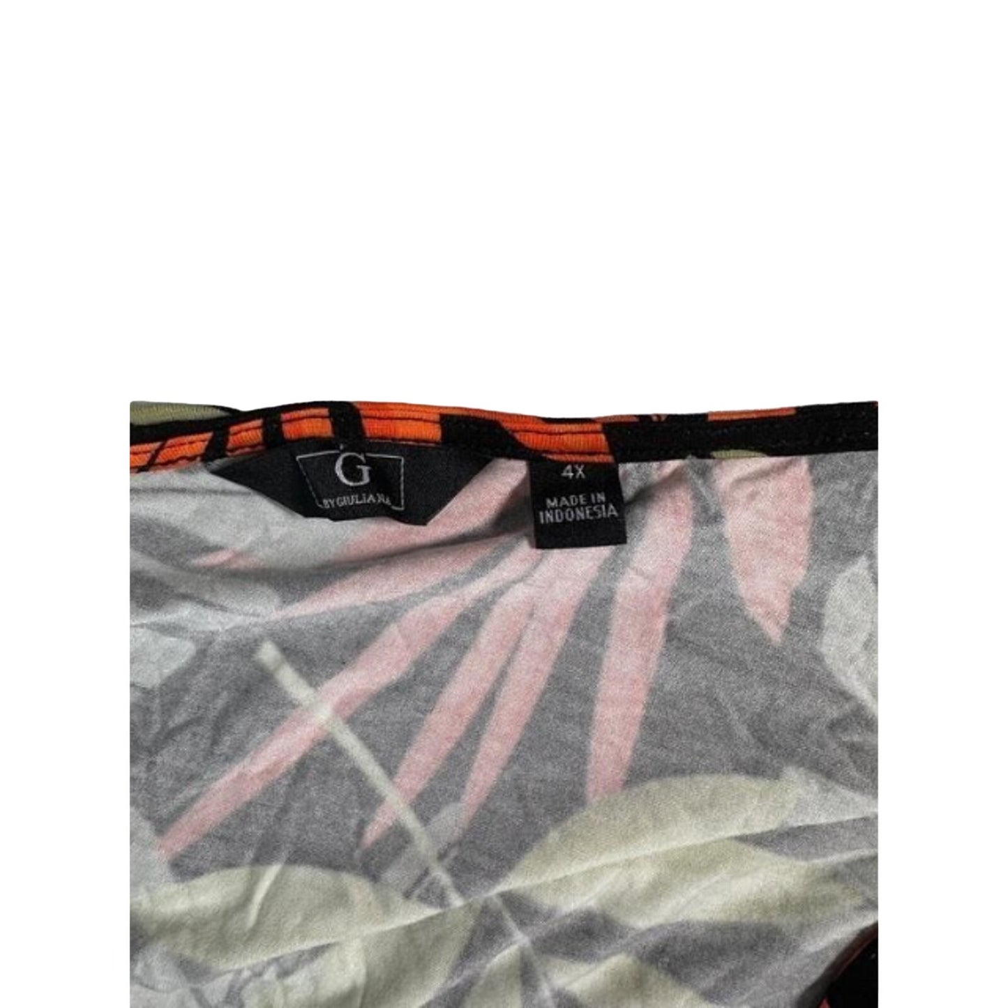 G by Giuliana EcoLuxe Knit Dress Black Palm Leaf Knit Dress