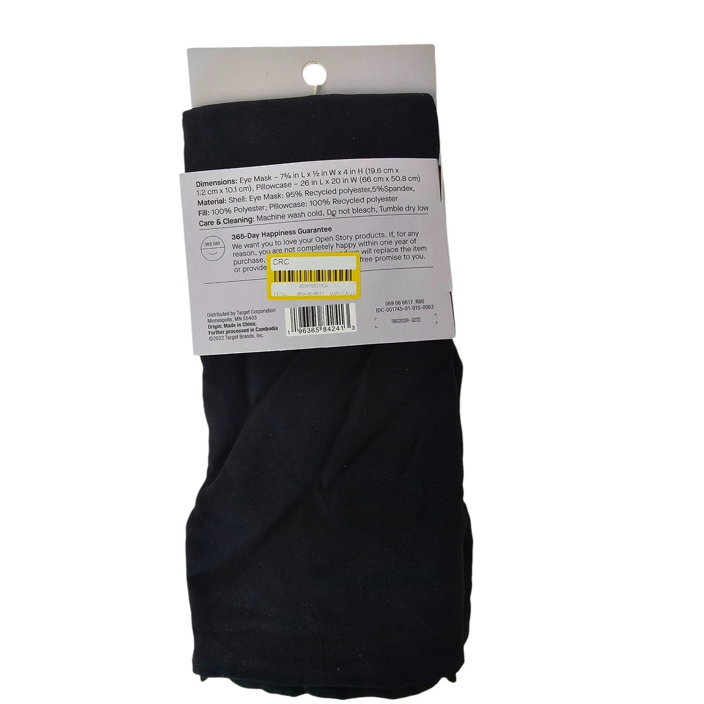 Open Story Light-Blocking Eye Mask & Pillowcase Set