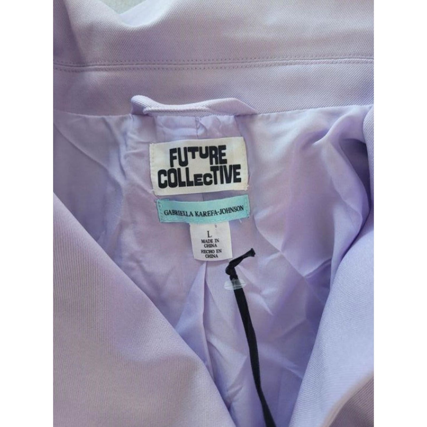 Gabriella Karefa - Johnson Suit Jacket, Purple, Womens L