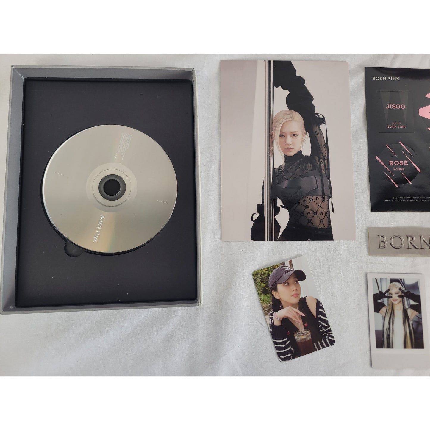 BORN PINK by BLACKPINK, CD Boxset Version C / Gray, Korean Pop K-Pop, Not Sealed