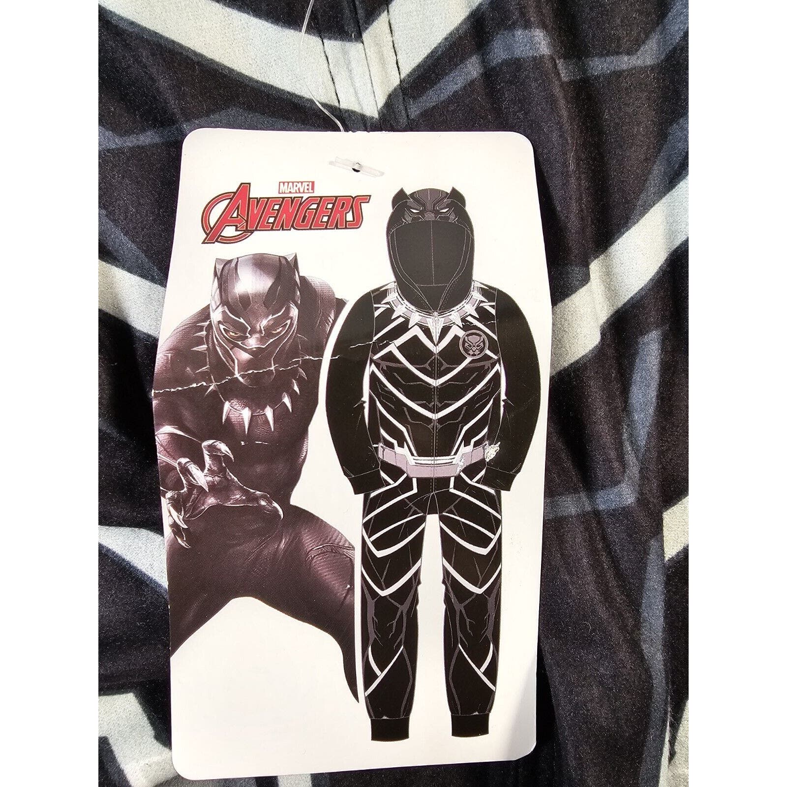 Boys' Black Panther Blanket Sleeper Size XS