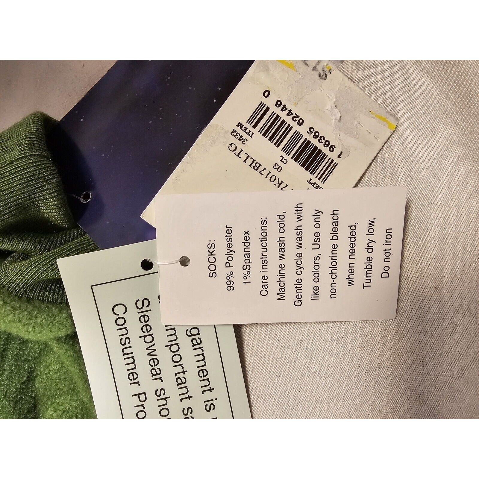 Boys' Toy Story Buzz Lightyear Pajama Set with Cozy Socks