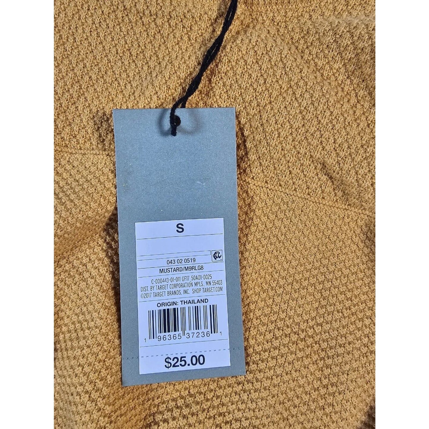 Goodfellow & Co. Men's Long Sleeve, Size S - Mustard