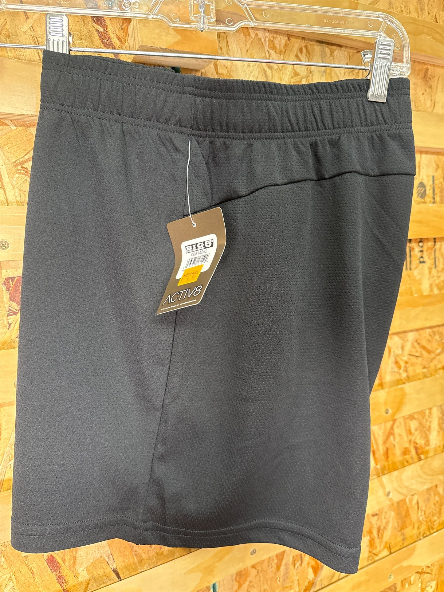 Activ8 Women's Activewear Shorts - Black, Size Medium