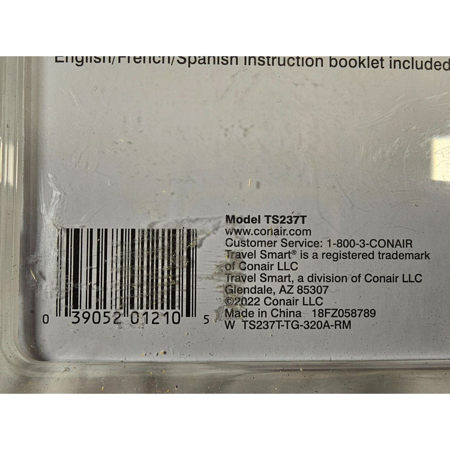 Travel Smart by Conair Worldwide Adapter with Surge Protector