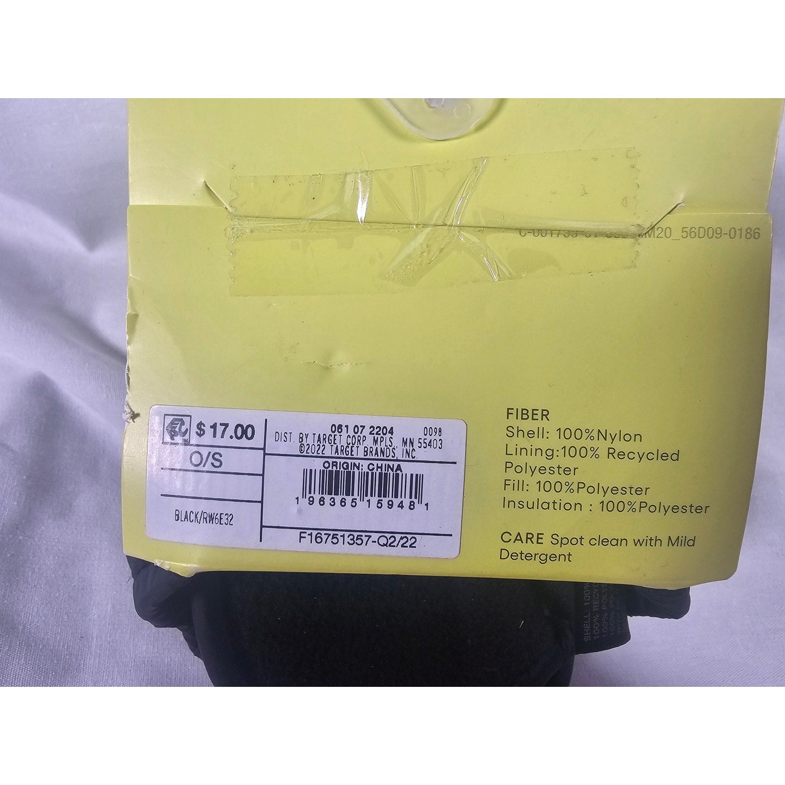 Women's Puffer Behind The Head Earmuffs