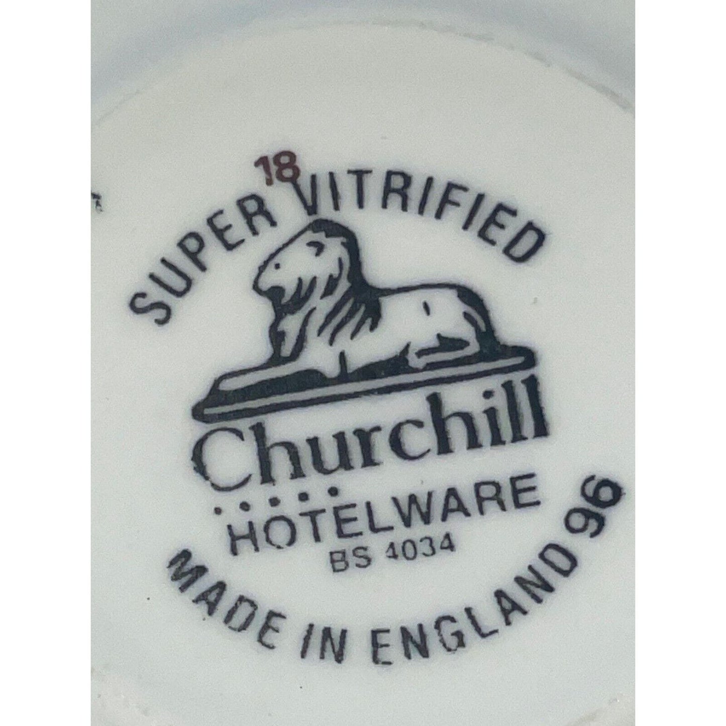 Porcelain Cup and Plate Set, 6 Six Pieces