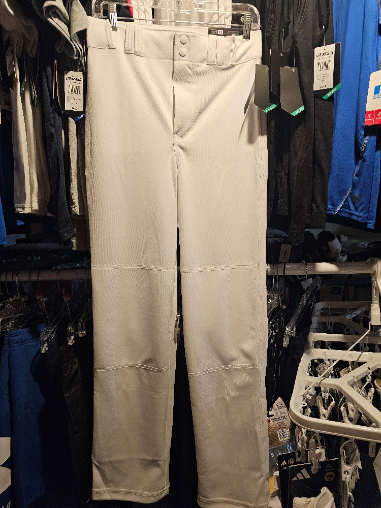Champro Youth Open-Bottom Baseball Pants - Gray, Size XL